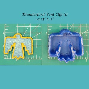Thunderbird Silicone Freshie Mold - Silicone Mold - Car Freshie Mold - Resin Mold - Candle Mold - Soap Mold - Aroma Bead Mold