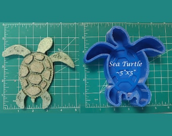 Molde Freshie de silicona de tortuga marina - Molde de silicona - Molde Freshie de coche - Molde de resina - Molde de vela - Molde de jabón - Molde de cuentas de aroma