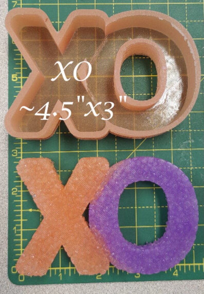 XO Silicone Mold for Aroma Beads and Freshies Etsy