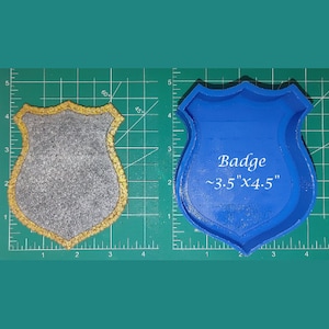 Badge Silicone Freshie Mold