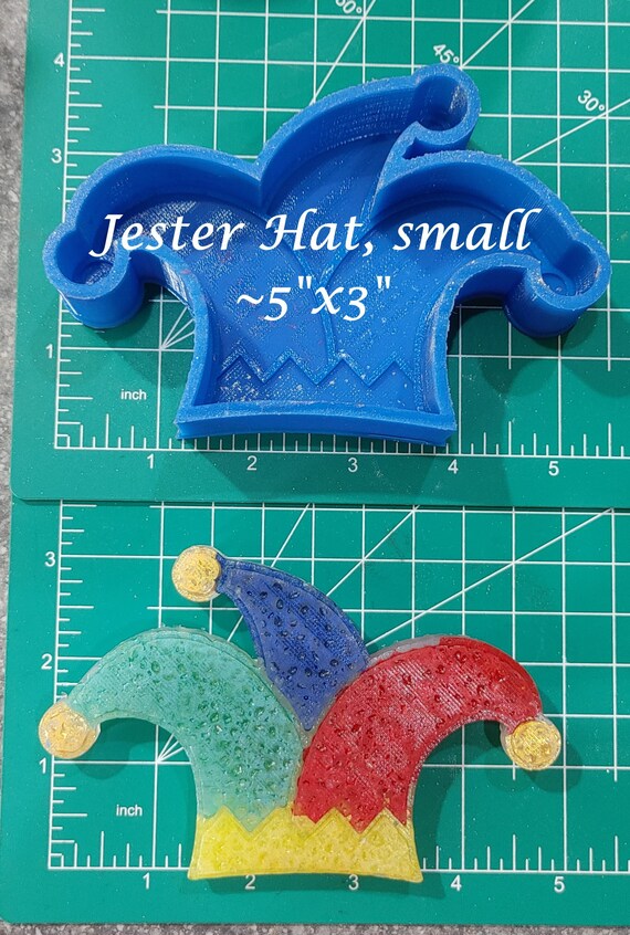 Jester Hat Small Silicone Freshie Mold 