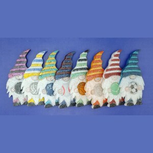 Sports Gnome Silicone Freshie Mold - Silicone Mold - Freshie Mold - Resin Mold - Candle Mold - Soap Mold - Aroma Bead Mold