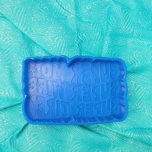 Super Mom, Super Wife, Super Tired -  Silicone Freshie Mold - Silicone Mold - Freshie Mold - Resin Mold -  Soap Mold - Aroma Bead Mold