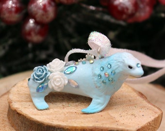 White Seal ornament