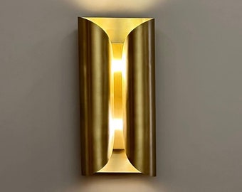 PARCA Wall Sconce - Light Fixture, Wall Lighting, Wall Lamp, Wall Light , Bedside Light, Art Deco Lighting, Brass Lighting