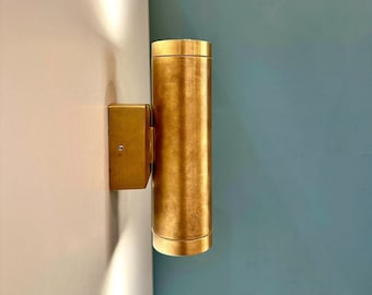 NITRA Up/Down Outdoor Wall Fixture - Spot Wall Light , Outdoor Light, Patio Light, IP64 Lighting, Brass Casting Light,