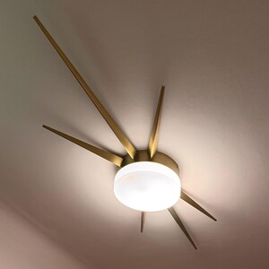 ETOILE Semi Flush Mount Lighting - Close to Ceiling Fixture - Large ...