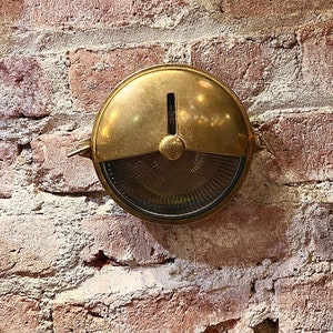 PATIN HALF MINI Handgefertigte Messing Schott Befestigung - IP64 nautische Beleuchtung für Außenwände, Badezimmer oder Marine Einstellungen