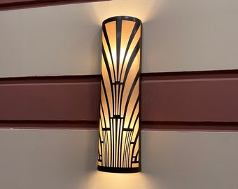 ARAGON MINI Art Deco Sconce Wall Light, Living Room Lighting