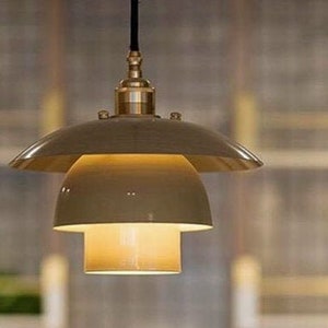 NORDIC Pendant Brass Lighting - entryway lighting, kitchen hall lighting, table pendant lighting