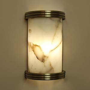 NICHE Marble Art Deco Wall Sconce - Light Fixture, Design Lighting, Marble Wall Lighting, Bedside Light, Art Deco Lighting, Vanity Lighting