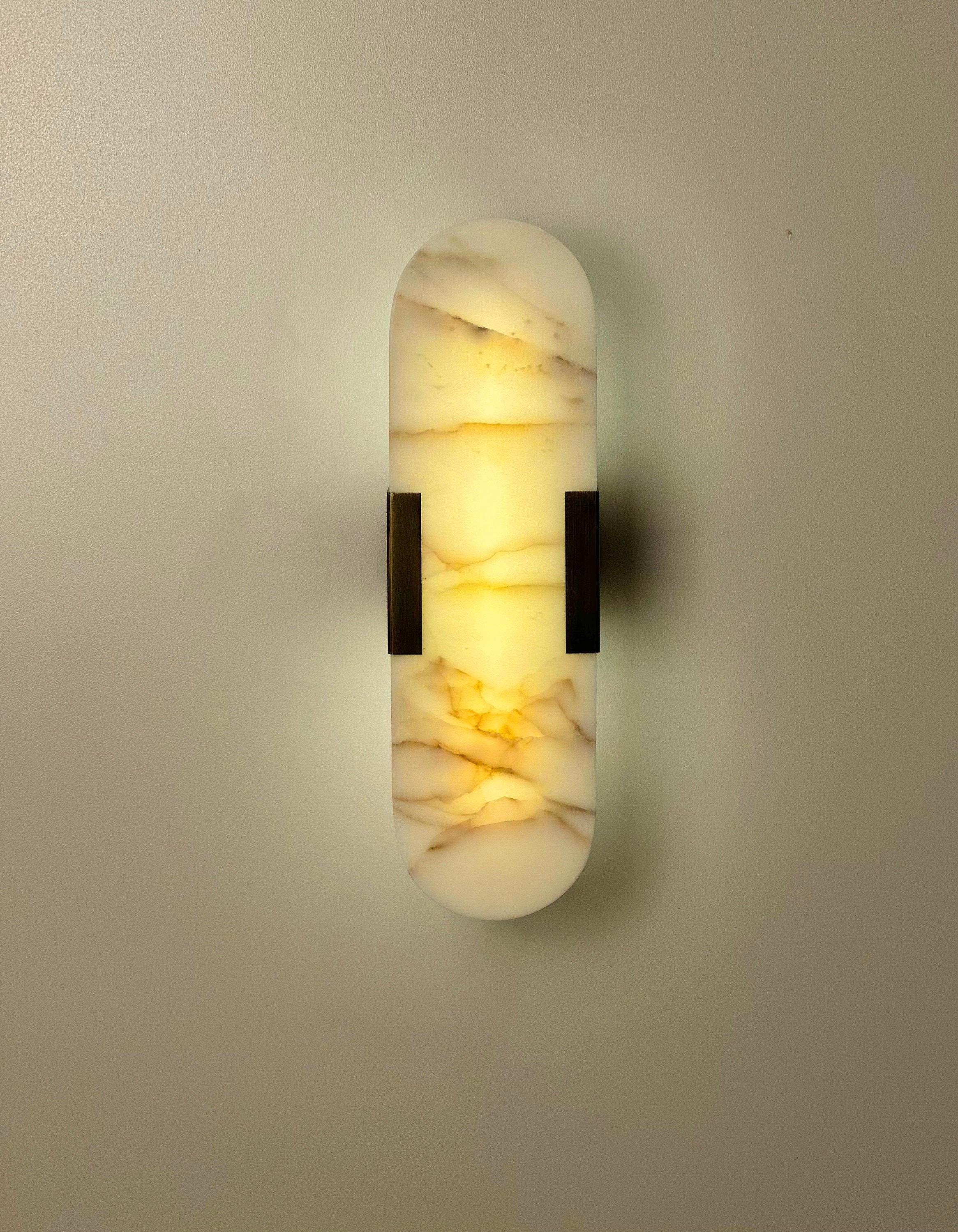 Marble wall lamp deals