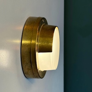 URDARIA CHAPEAUX Nautical Wall Sconce - Nautical Wall Light , Outdoor Light, Patio Light, IP64 Lighting, Brass Casting Light, Bulkhead Light