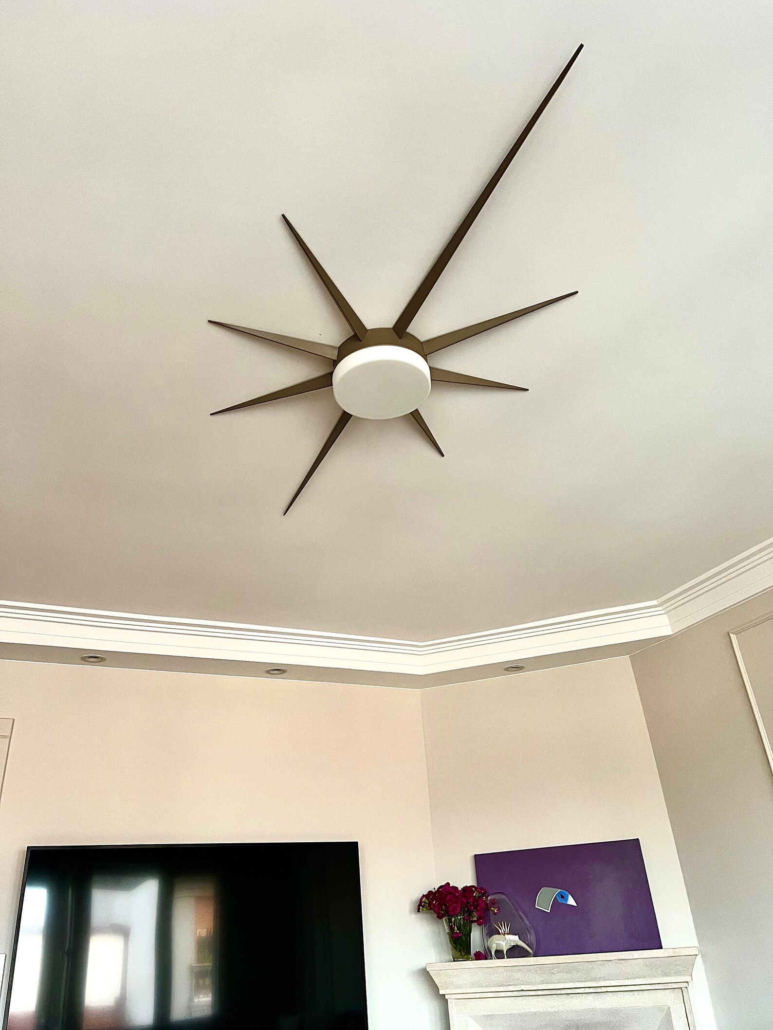 ETOILE GRANDE Semi Flush Mount Lighting - Close to Ceiling Fixture ...