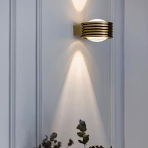 LUPA Wall Sconce Light Fixture, Wall Lighting, Wall Lamp, Wall Light , Bedside Light, Art Deco Lighting, Brass Lighting image 3
