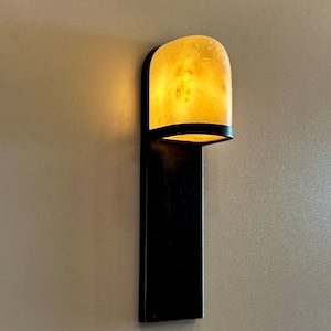 ALIGA Marble Sconce - Wall Light, Living Room Lighting, Hallway Wall Lighting, Marble Wall Sconce, Mid Century Modern Lighting