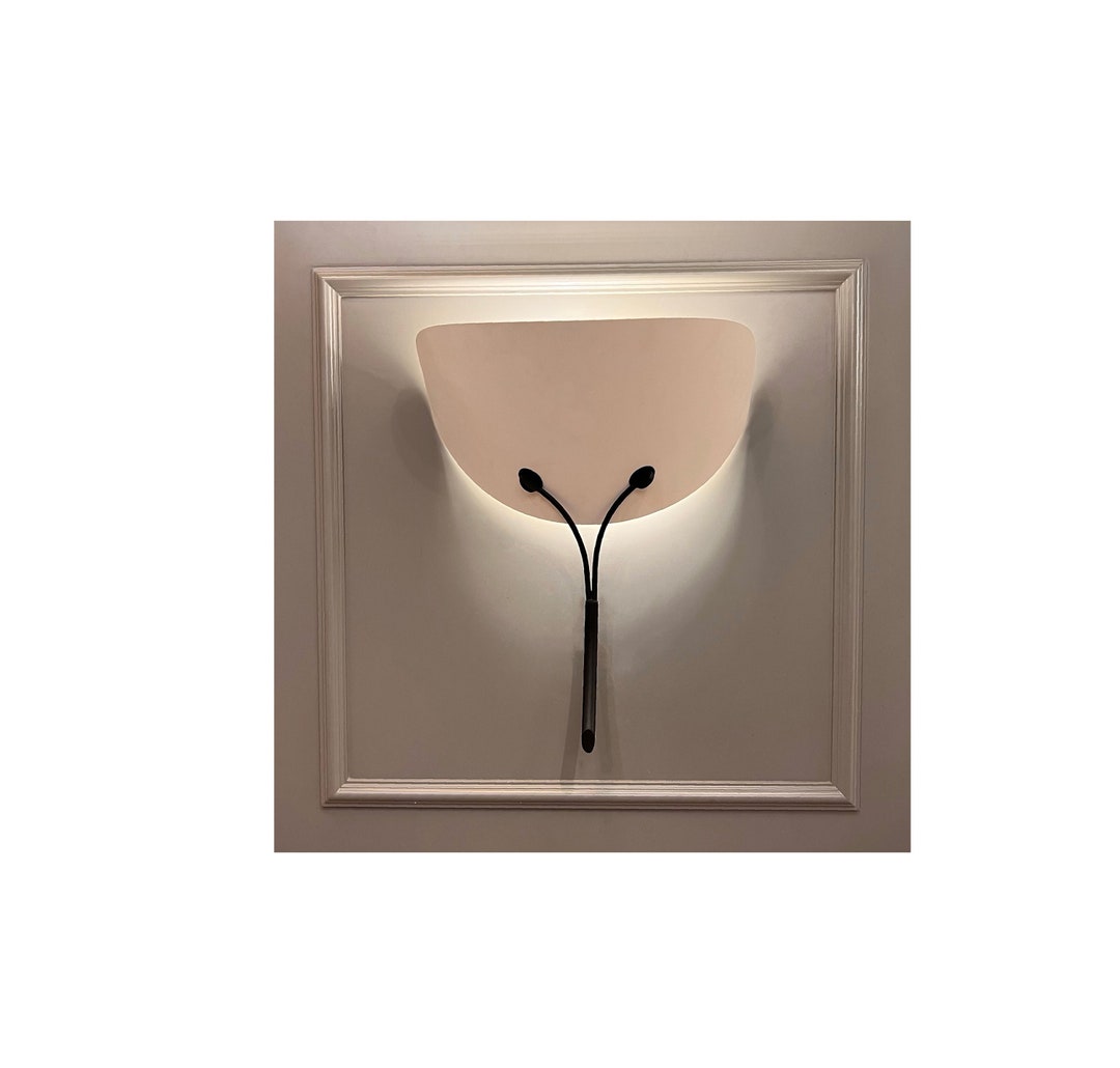 PALMORI Sculptural Wall Sconce Art Wall Light, Living Room Lighting