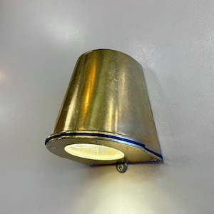 BALACIA Outdoor Brass Casting Wall Sconce - Wall Light , Outdoor Light, Patio Light, IP54 Lighting, Brass Casting Light, Bulkhead Light