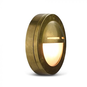 NAPOLI Maritime Wall Sconce - Maritime,  Nautical Light , Outdoor Light, Patio Light, IP64 Lighting, Brass Casting Light, Bulkhead Light