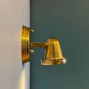 TRAIAN Outdoor Brass Casting Wall Sconce - Wall Light , Outdoor Light, Patio Light, IP64 Lighting, Brass Casting Light, Bulkhead Light