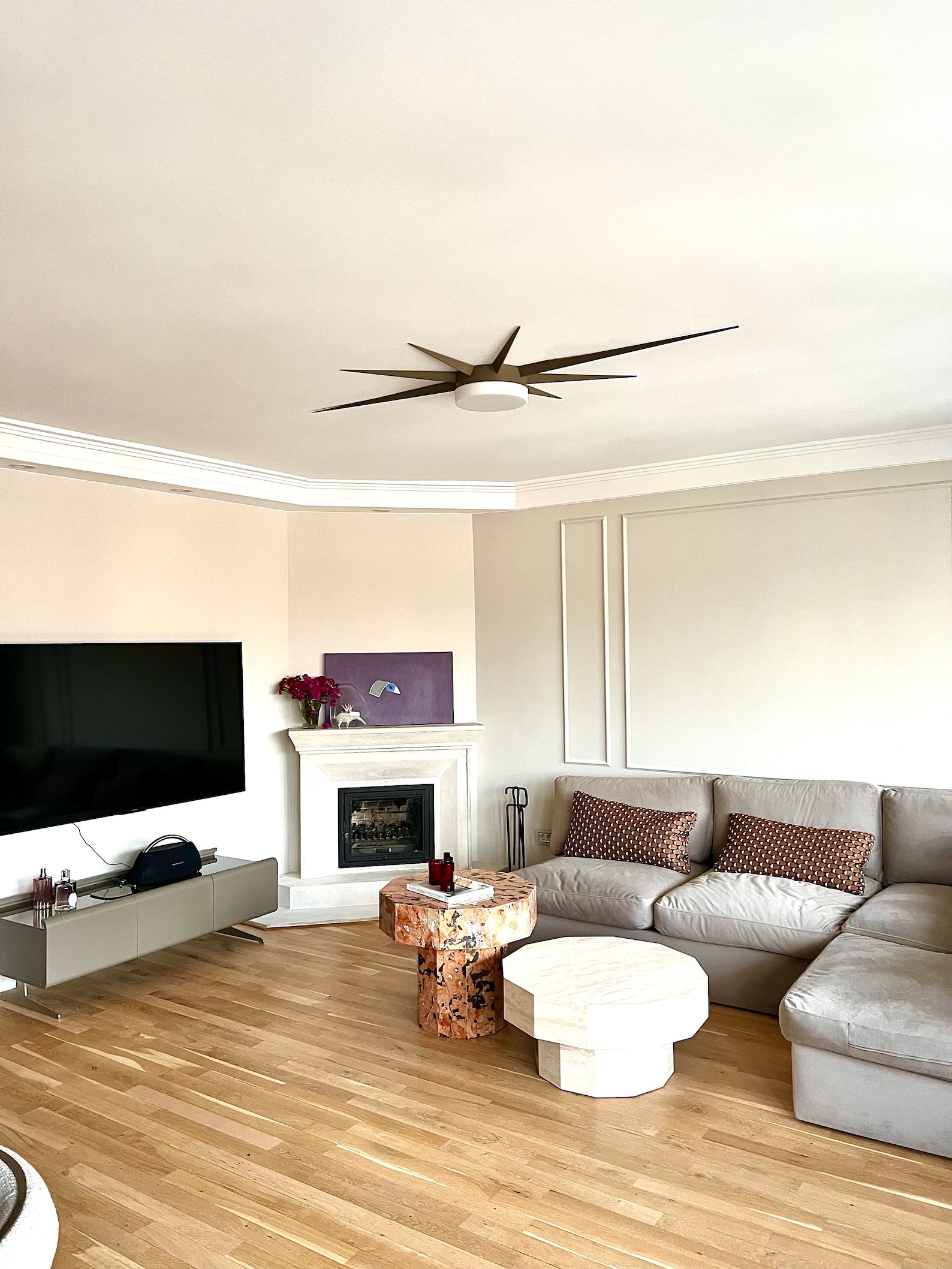 ETOILE GRANDE Semi Flush Mount Lighting - Close to Ceiling Fixture ...