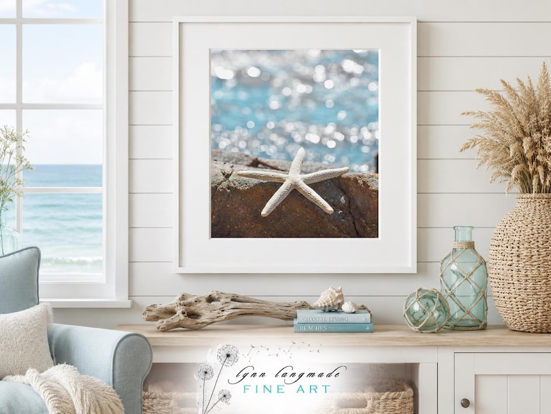 Starfish Beach Photo – Coastal Ocean Art Print image 7