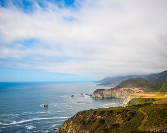 California Photography - california coast big sur photos blue green 5x7 8x10 11x14 16x24 summer ocean wall art coastal wall decor "Paradise"