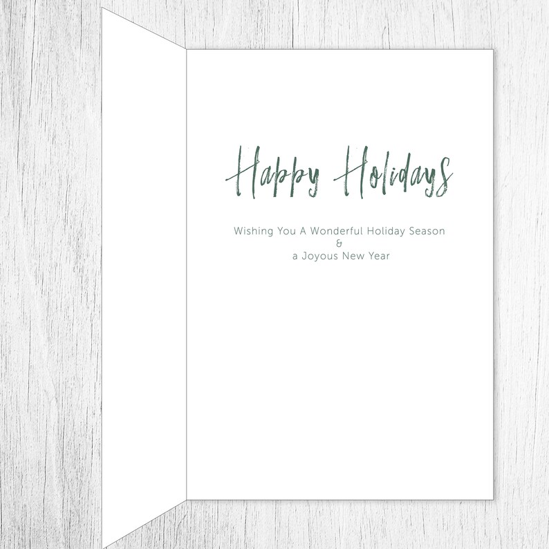 Snowy Holiday Card Template Digital Download 5x7 Folded Card Template Polar Bear North Star Printable Xmas Bolar Bear Printable Card