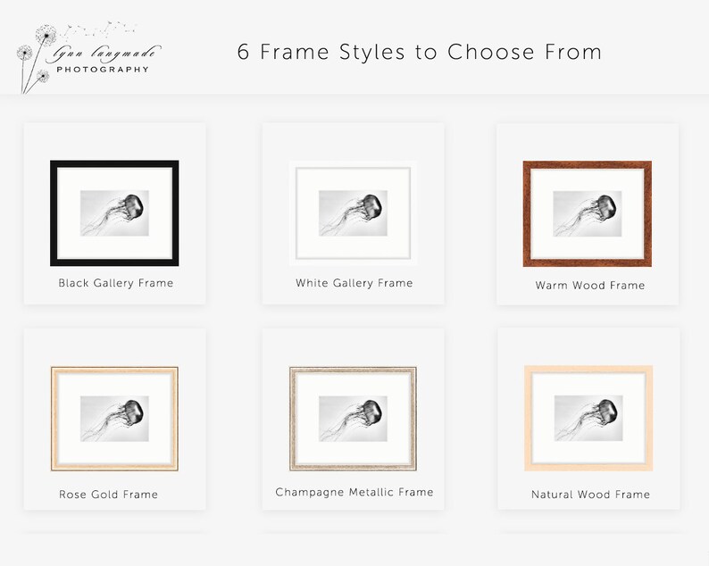 Custom Framing Add a Frame to Any Photography Print in My Etsy
