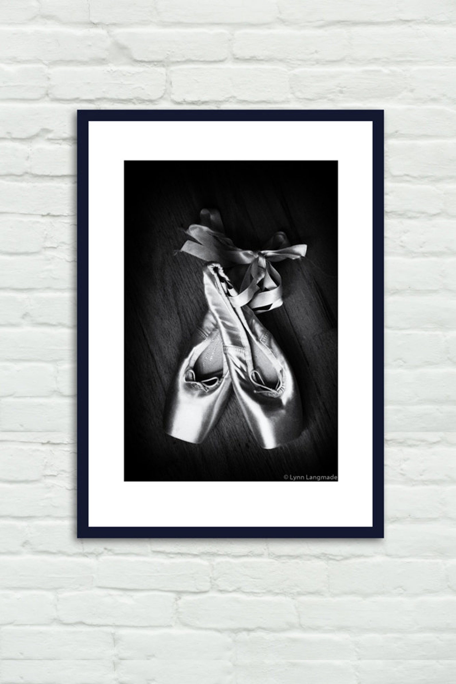 ballet art - pointe shoes black white 8x10 prints 11x14 large art 16x20 ballet prints ballerina dance photography 