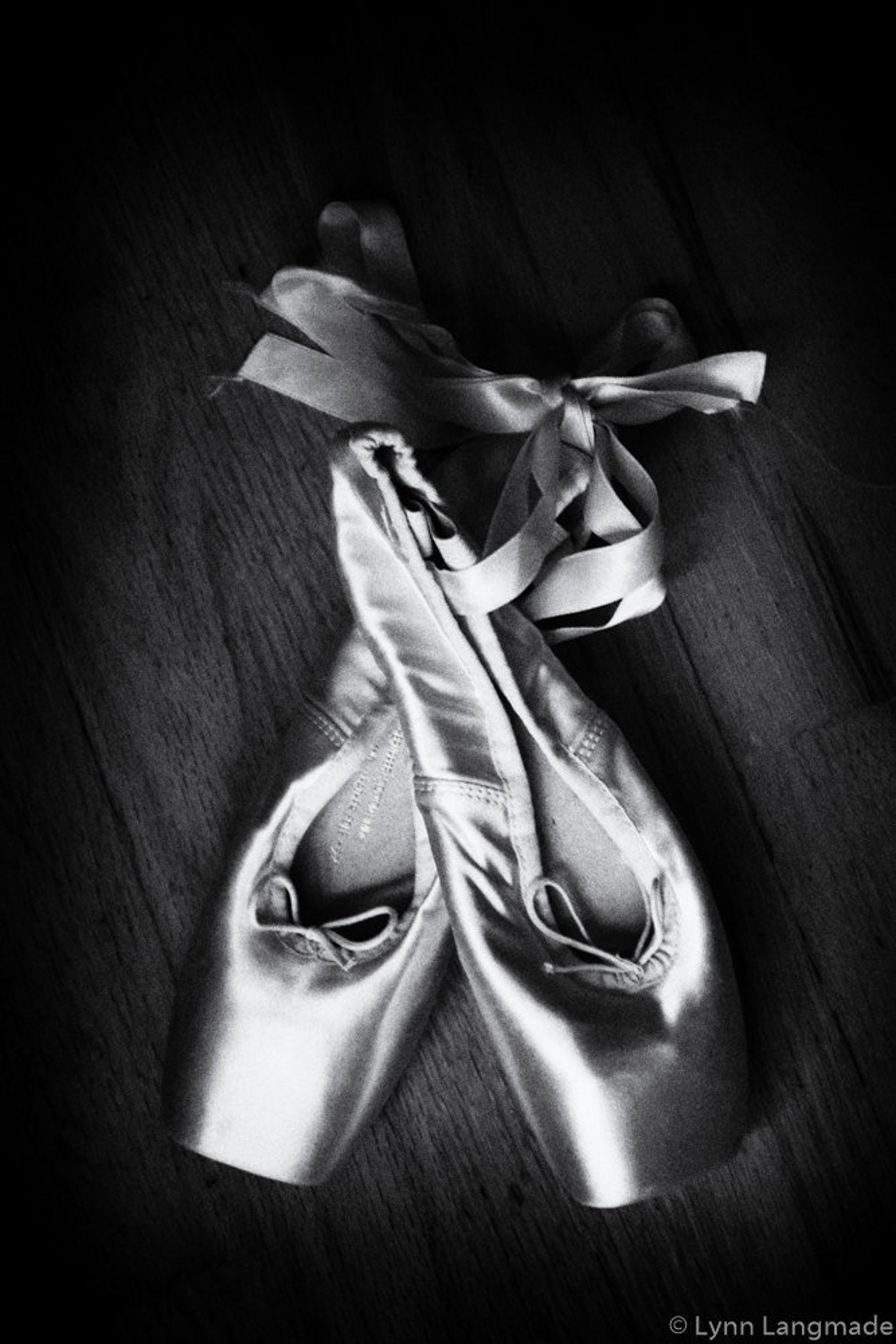 ballet art - pointe shoes black white 8x10 prints 11x14 large art 16x20 ballet prints ballerina dance photography 