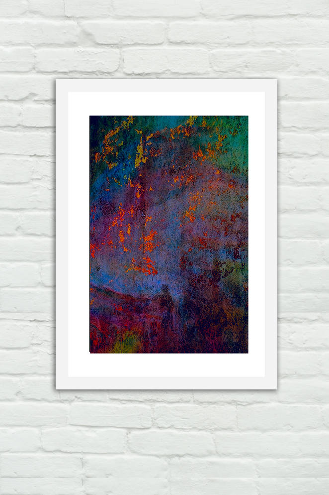 Blue Abstract Wall Art large canvas art 20x30 living room | Etsy