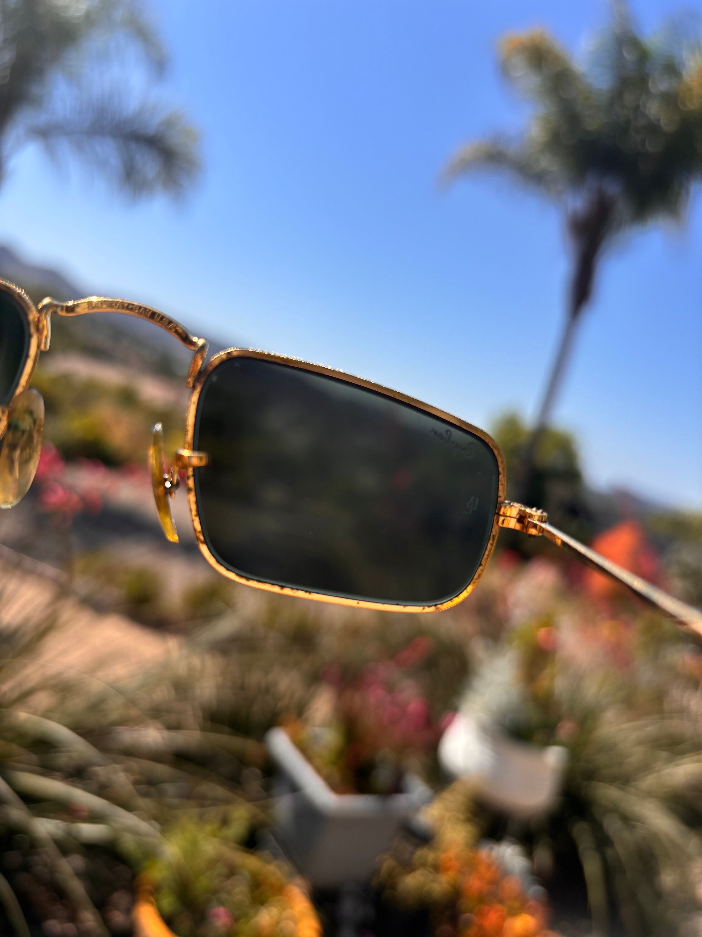 Ray-Ban W1982ゴールドフレーム ブラックレンズ ボシュロム バイカー Ray Ban W0982 Gold Frame and Green Lenses Sunglasses 1980s - Etsy