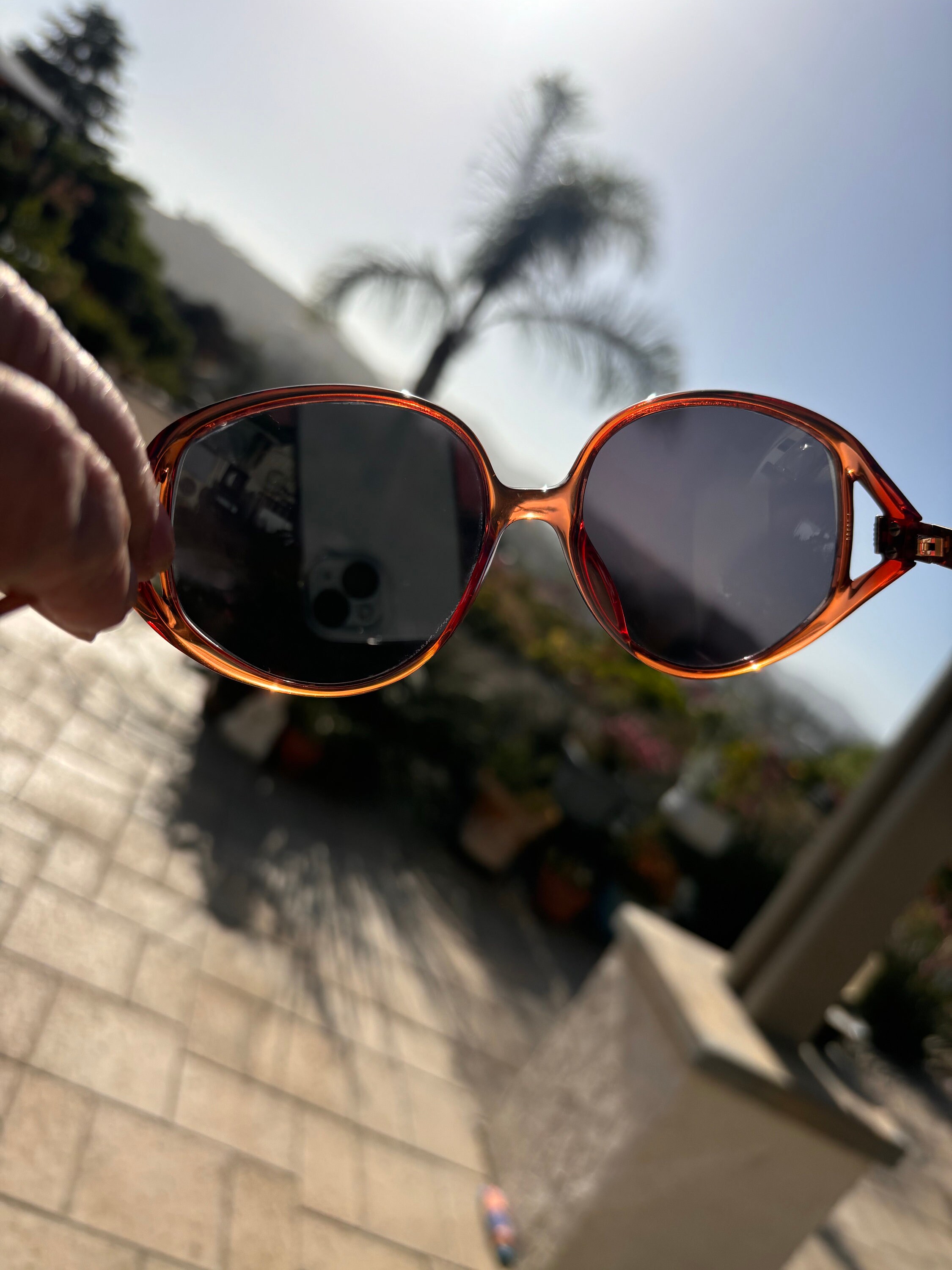 Christian Dior 2394 Large Brown Frame 1980s Made in Germany  display picture 1