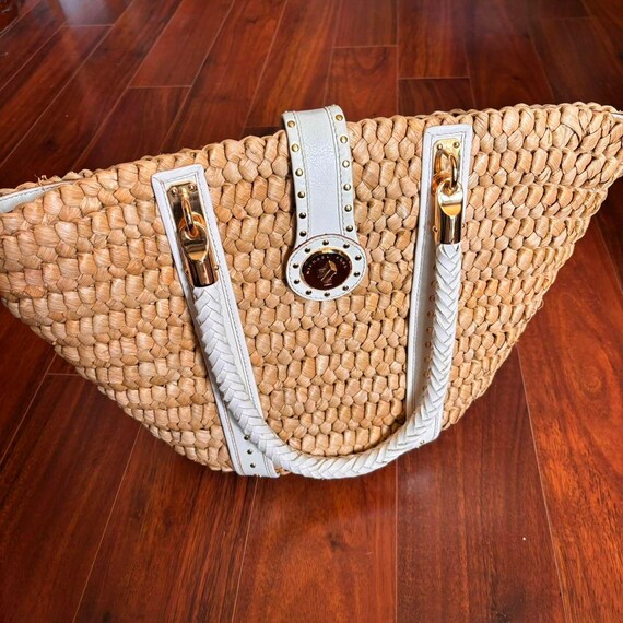 Michael michael kors Women s White and Tan Bag Etsy