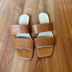 Gianni Sergna Capri Handmade Sandals, Size 37