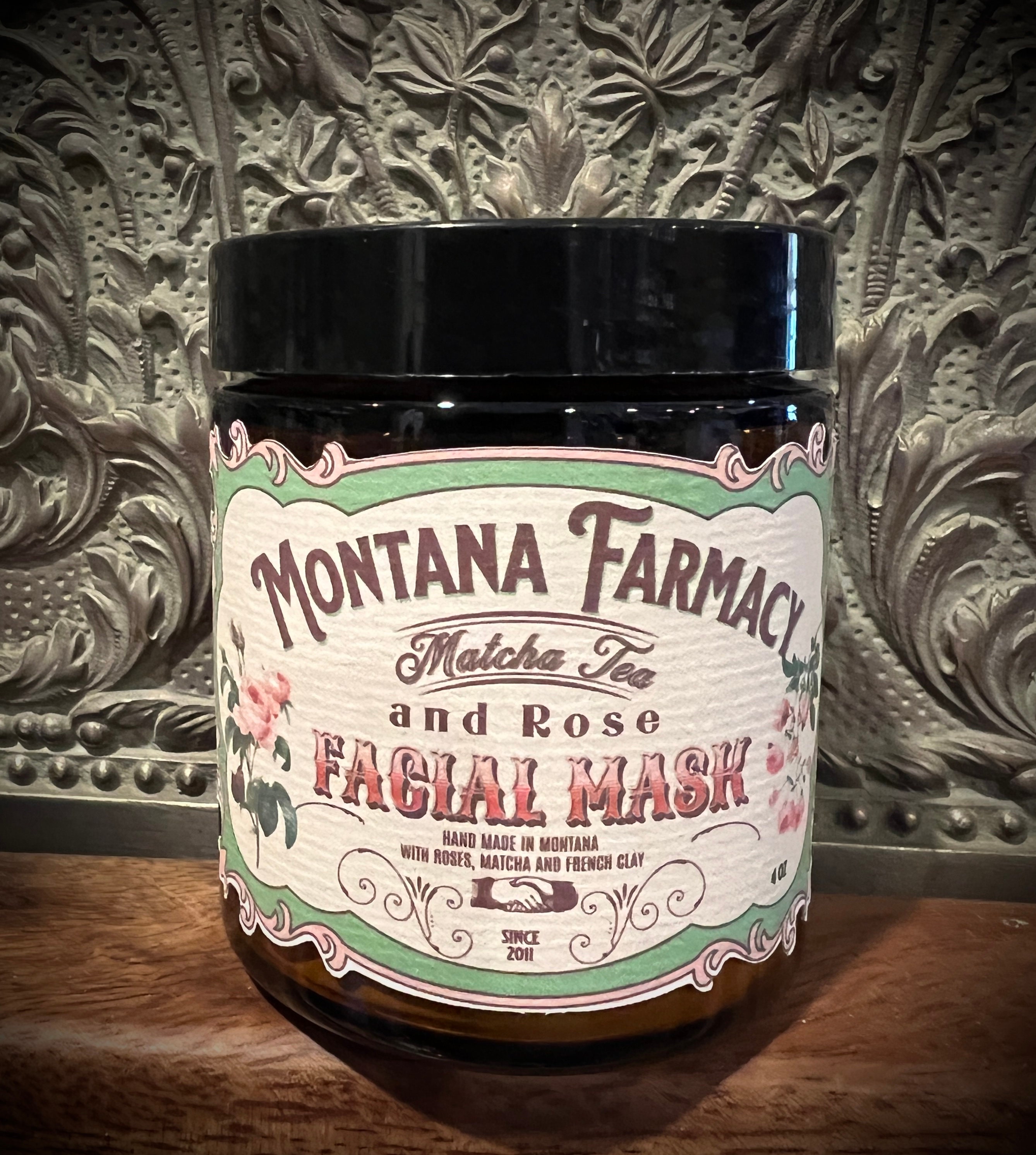 Matcha Rose Facial Clay Mask