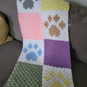 Paw Print Crochet Pattern Bundle - Etsy