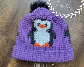 Chilly Willy Penguin Hat (teen/adult)