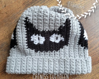 Catniss Everdeen Hat  (bonus granny square) Pattern