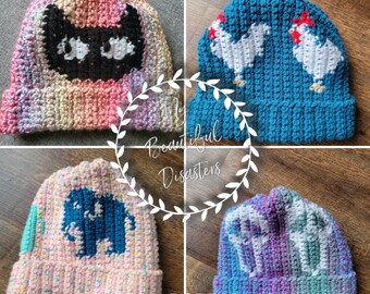 New Release Hat Pattern Bundle (4 patterns)