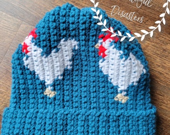 Chickolas Cage Hat Pattern (teen/adult)