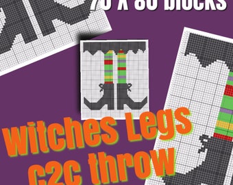 Witches Legs c2c - Graph and Written