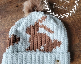 The Peter hat crochet pattern (teen/adult)