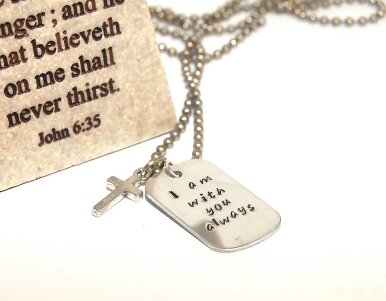 Communion Gift. Reconciliation Gift. I Am With You Always Matthew 2820