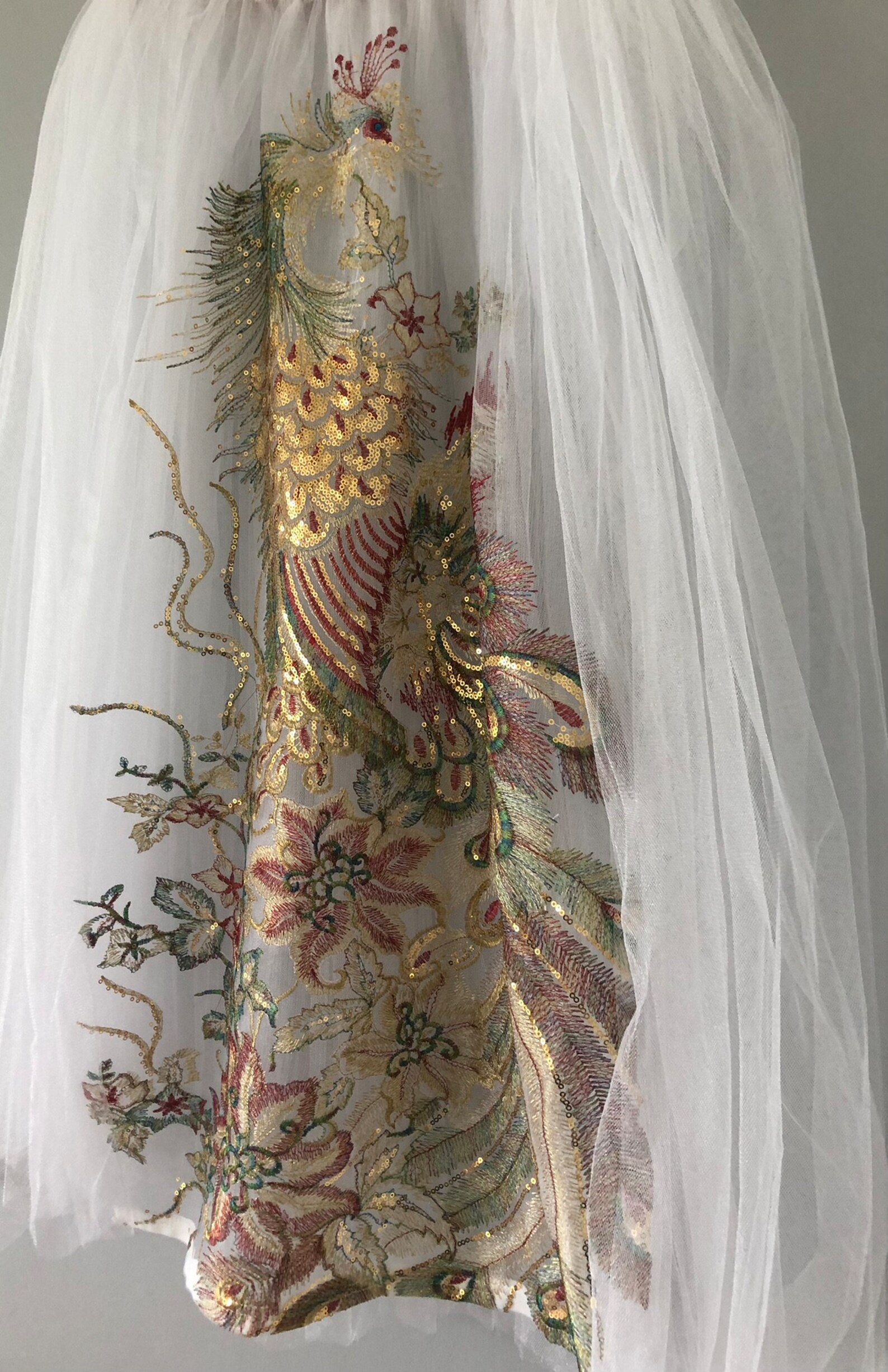 Dragon Empress Mesh Skirt Set main image 1
