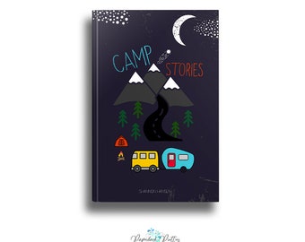 Camp Stories RV Journal Notebook Logbook Camping Diary Guided Storybook