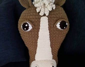 Horsin' Around Horse Pillow