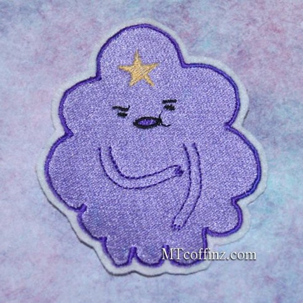 Lumpy Space Princess Adventure Time Iron On Embroidery Patch MTCoffinz