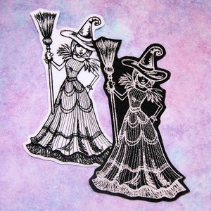 Wicked Witch of the West- Wizard of Oz Iron On Embroidery Patch MTCoffinz - Choose Size